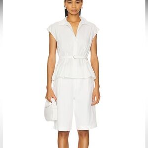 Posse Juno top in white